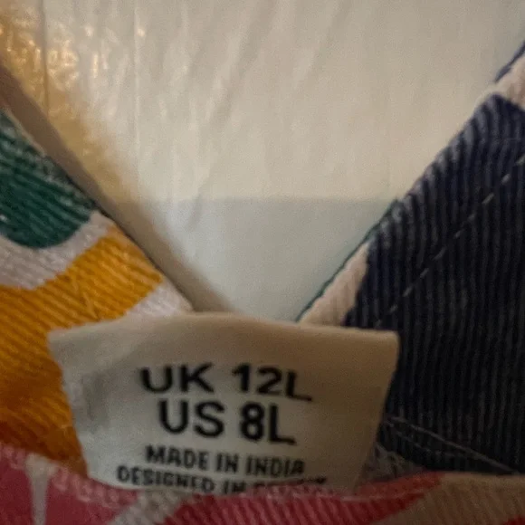 Lucy and Yak limited edition floral Easton dungarees (long) - Picture 2 of 3